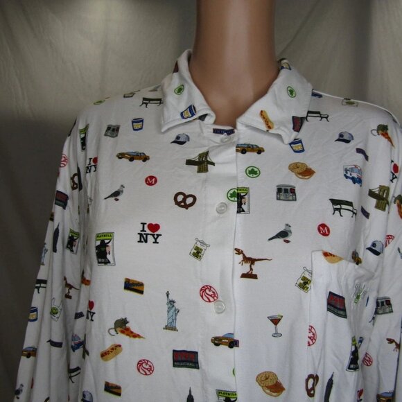 PJ's by PJ Women's The NYC Nola Pant Pajama Set Multicolor Size XS/S - Picture 7 of 11